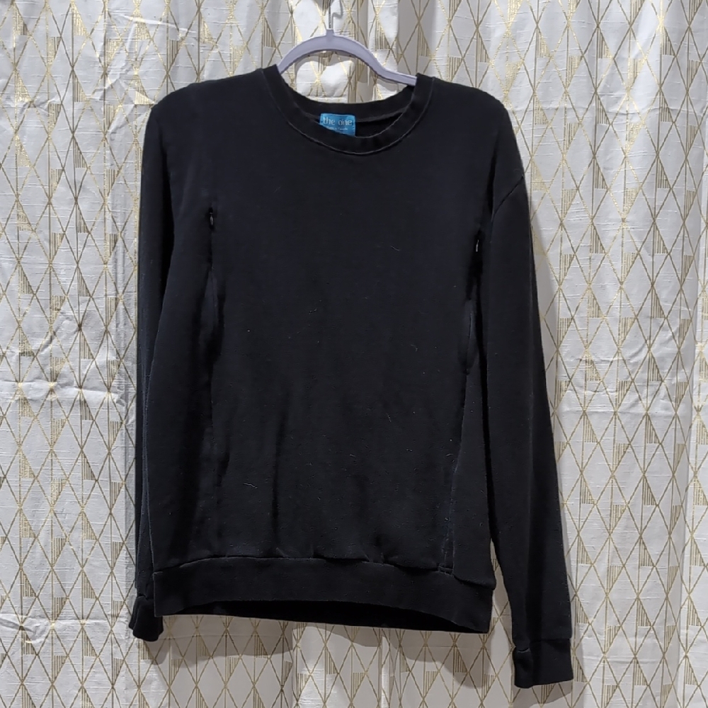 Classic Black Breastfeeding Sweater